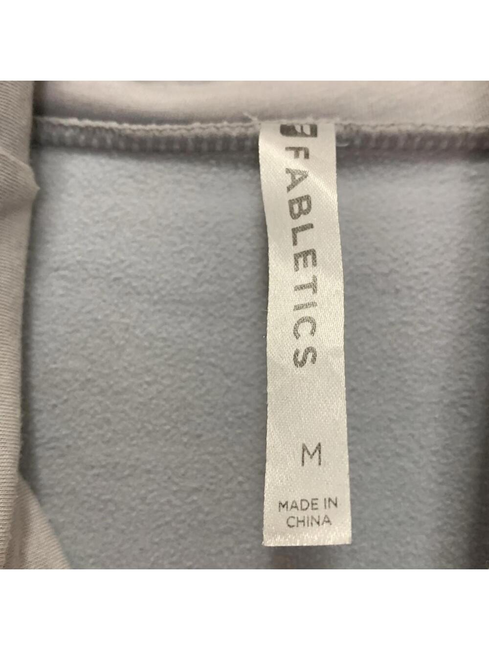 Fabletics size medium gray pullover - Picture 4 of 5
